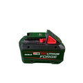 Milwaukee M18 XC8.0 8Ah battery pack, as sold with the Robotow 2.0, side view